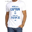 Koszulka męska premium Work like a Captain