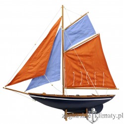 Model jachtu gaflowego wys. 62cm