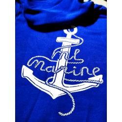 Bluza damska Sailing Team ML Marine (niebieska)